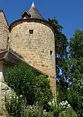 Tour de l'ancienne commanderie des Hospitaliers à Fontenilles.