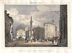 Vue de la place des Cordeliers.