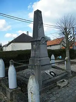 Le monument aux morts.