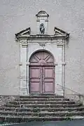 Portail de la chapelle des Ursulines.
