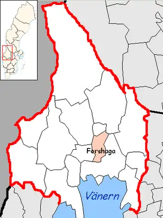 Localisation de Forshaga