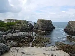Fort Sarah-Bernhardt, de Belle-Île-en-Mer en Bretagne