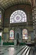 Vitraux du transept.