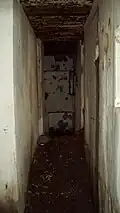Le bout du couloir, côté Nord.