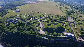 Le Fort Pélissier, parc de loisirs, anciennement connu sous le nom de Fort Aventure.