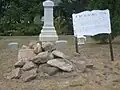Panneau historique de l'Ancien Fort Pearsall