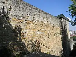 Le mur d'enceinte