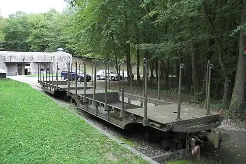 Wagons de Fort Schoenenbourg Schoenenbourg, France)
