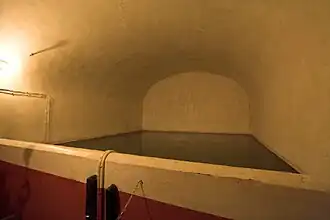 Réservoir d'eau.
