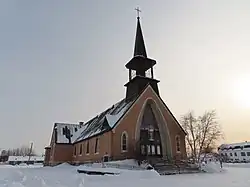Cathédrale Saint-Joseph de Yellowknife.