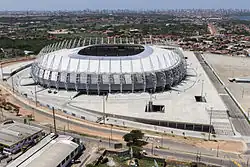 Vue extérieure du stade