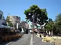 Les fortifications à l'entrée de la ville.