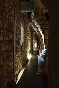 Cryptoporticus romain.