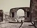 Forum, Pompéi, vers 1870.