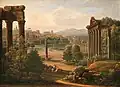 Rome. Ruines du Forum. 1816. Musée national des beaux-arts de Biélorussie