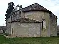Le chevet à l'est (mars&nbsp;2010)