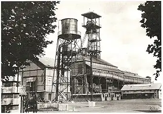La fosse no 10 vers 1950.