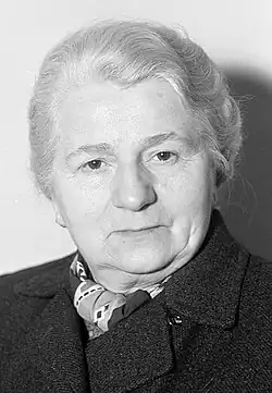 Portrait d'Olga Körner.