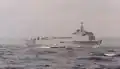 Le TCD Foudre, lors de la revue navale d'août 1994.