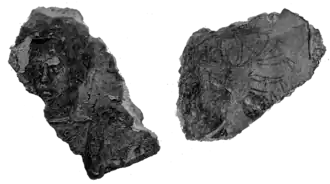Deux fragments.