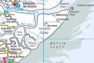 Carte de l'île