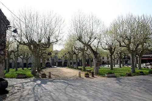 La place ronde.