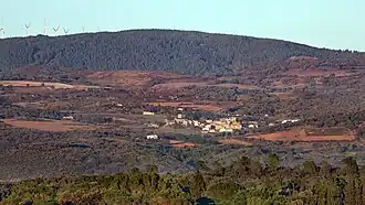 Vue depuis le sud.