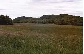Vue de Fowler Mountain.