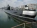 Sous-marin soviétique à propulsion classique no&nbsp;480, classe Foxtrot à Zeebruges.