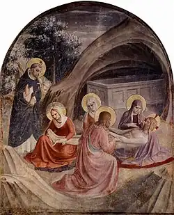 Cellule 2Lamentation du Christ.
