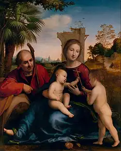 Fuite en Égyptev. 1509, J. Paul Gety Museum