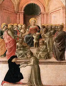 Madone, anges et donateurs1437, Venise, collection Cini.