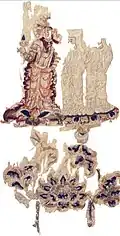 Fragment du rouleau suspendu manichéen «MIK III 6251»