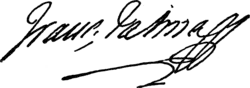 signature de François-Joseph Talma