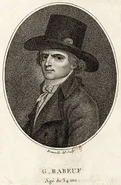gravure représentant Babeuf
