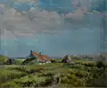 Maisons de pêcheur dans les dunes