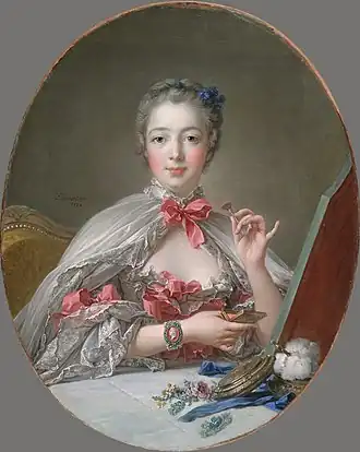 Pompadour à sa toilette, 1750 – Fogg Art Museum, Cambridge.