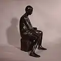 La songeuse.