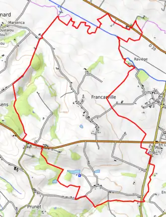 Carte topographique