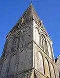 Le clocher classé.