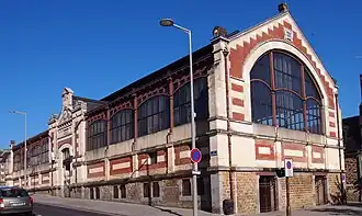 Le marché couvert.