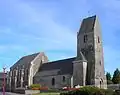 L'église Saint-Samson à Saint-Samson-de-Bonfossé.