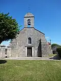 Église Saint-Germain du XIe&nbsp;siècle, remaniée au  XVIIe&nbsp;siècle.