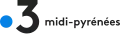 Logo de France 3 Midi-Pyrénées depuis le 29 janvier 2018.