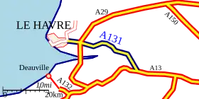 Carte de la route.