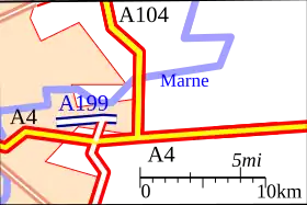 Carte de la route.