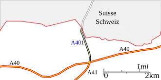 Carte de la route.