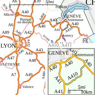 Carte de la route.