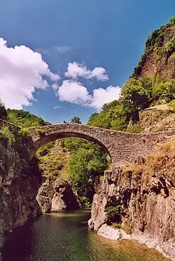 Le pont du Diable.