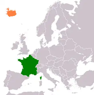 France et Islande